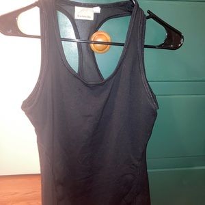Athleta black workout tank